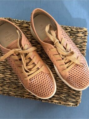 Oasis Perforated Leather Sneakers